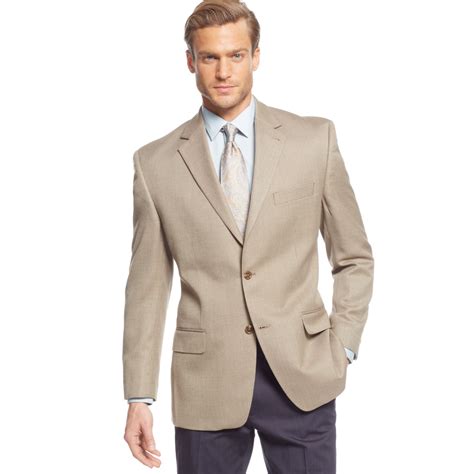 brown tan two button sportcoat blazer jacket michael kors|MICHAEL KORS $349 Brown Tan TWO BUTTON SPORTCOAT .